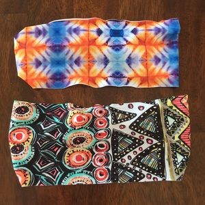 NWOT 2 Hippie Runner Headbands
